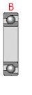Ložisko 7201 B ETGN  kuličkové jednořadé s kosoúhlým stykem