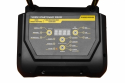 Nabíječka, startovací a nabíjecí vozík na autobaterie PROFI 230 V, 12/24 V, 300 A, PROTECO  