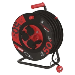 Prodlužovací kabel na bubnu 50m  (3x2,5mm2; IP44) EMOS  
