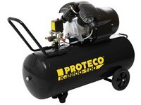 Kompresor dvouválcový 2,2 kW, nádoba 100l -  PROTECO;  