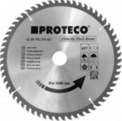 Kotouč pilový s  SK plátky 210 x 2.6 x 30/20 40zubů, PROTECO 