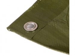 Plachta 5x6m, zakrývací s oky nepromokavá 100g/m2 Proteco   