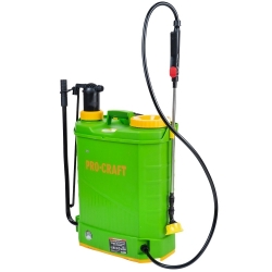Postřikovač zádový  ES-16/2 AKU+ruční;  16L    Procraft 