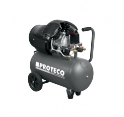 Kompresor 2,2kW, nádoba 50L + sada pneunářadí 5-dílná,  PROTECO   