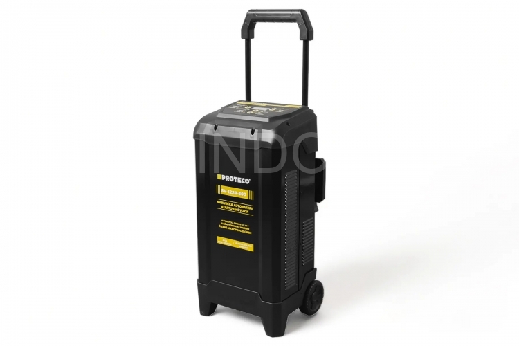 Nabíječka, startovací a nabíjecí vozík na autobaterie PROFI 230 V, 12/24 V, 300 A, PROTECO  