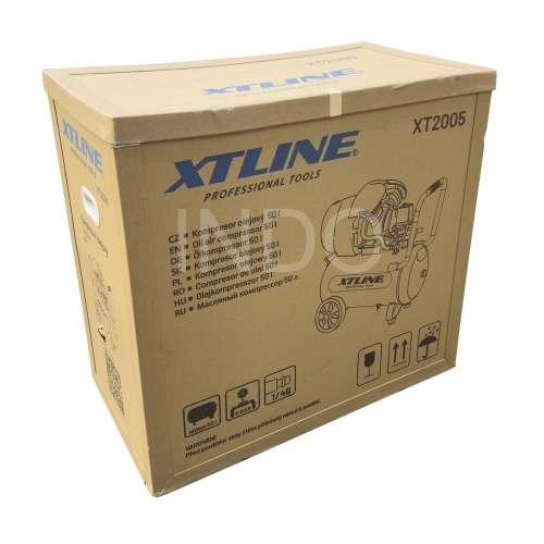 Kompresor 2200 W, 50L olejový dvouválcový (NEW) XTLINE