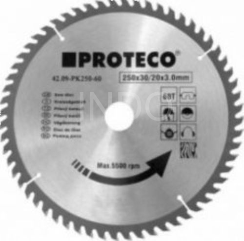 Kotouč pilový s  SK plátky 210 x 2.6 x 30/20 40zubů, PROTECO 